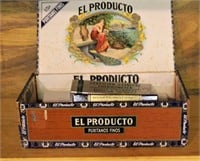 Cigar Box & Contents
