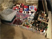 Large Lot of Christmas Ornaments