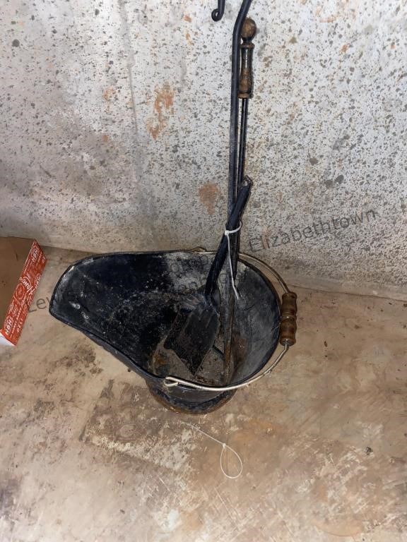 Coal bucket and tools