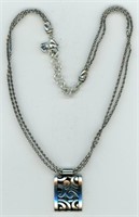 Brighton Silver Necklace & Pendant 16”