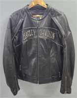 Harley Davidson Leather Jacket Motorcycle
