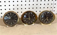 3pcs- vintage clocks