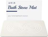 Stone Bath Mat  Diatomaceous Earth Shower Mat  Non