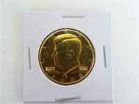 1986 Gold Plated Double Struck 1960-1985 JFK Half