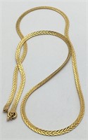 Italy 14k Gold Necklace