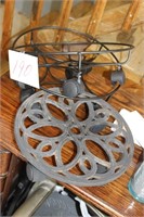 PLANT STANDS WITH WHEELS 1 CAST IRON