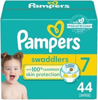 Pampers Swaddlers Active Baby Diaper Size 7 44 Cot