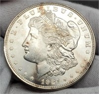 1921 Morgan Silver Dollar