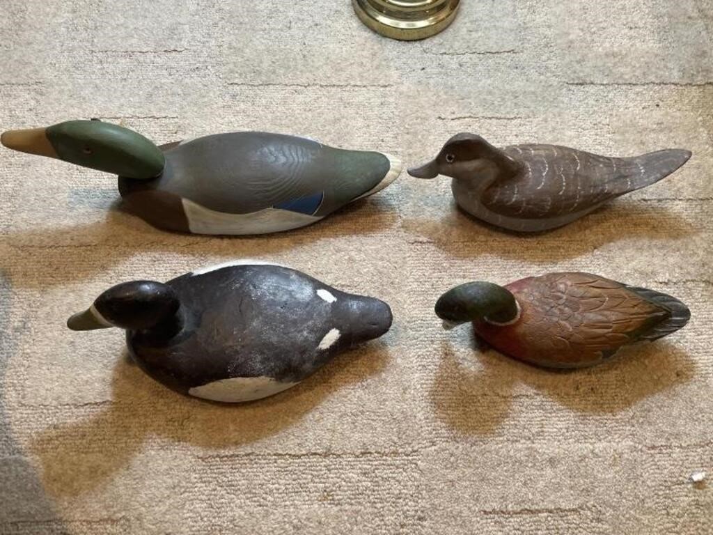 Wooden Decorative Ducks