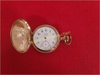 Antique Gold Filled German 17 Jewel Pocket Watch