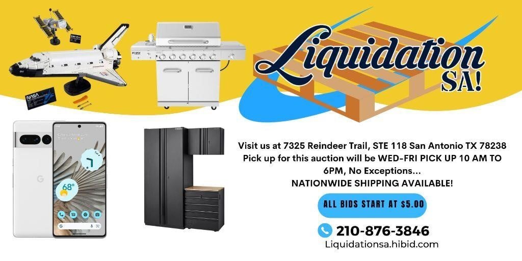 LiquidationSA! Tuesday Auction #10