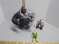 Cyborg Gorilla, Jack Hammer Rescue Hero & Chuck