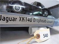 Black Jaguar XK140 Drophead Coupe
