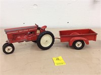 Tru-Scale tractor with utility trailer