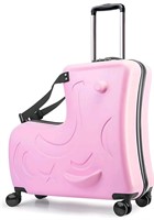 RUTILY Ride On Suitcase for Kids 20"