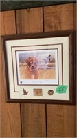 2000 Illinois Migratory Waterfowl Stamp and Print