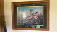 Illinois 1994 Habitat Stamp Print