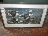 43 x 37" Bald Eagle Picture  The Gathering