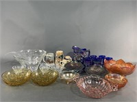 Antique Carnival Glass Sets, Steins & More