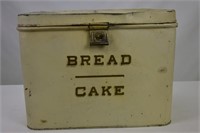 Tin Bread and Cake Box