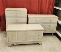 5 pcs Bedroom set. Dresser 28¼"x16½"x41