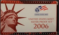 2006 U.S. Mint Silver Proof Coin Set