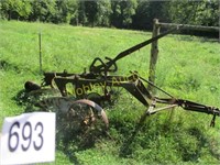 ANTIQUE PLOW-BRING EQUIT. TO LOAD