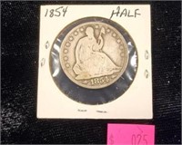 1854 HALF DOLLAR