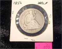 1856 HALF DOLLAR