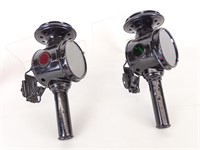 Pair Candle Bicycle Lamps