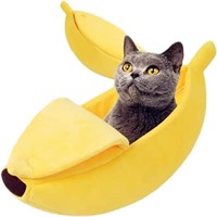 Yellow Banana Cat Bed