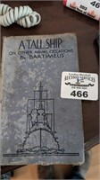 "A Tall Ship" Early 1900s Copyright book