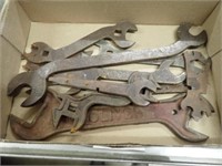 Box w/ Vintage Wrenches
