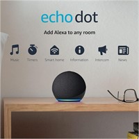Echo Dot (4th Gen, 2020 ) Smart speaker with Alexa