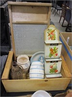 Washboard, Mail Organizer, Vases/Jars