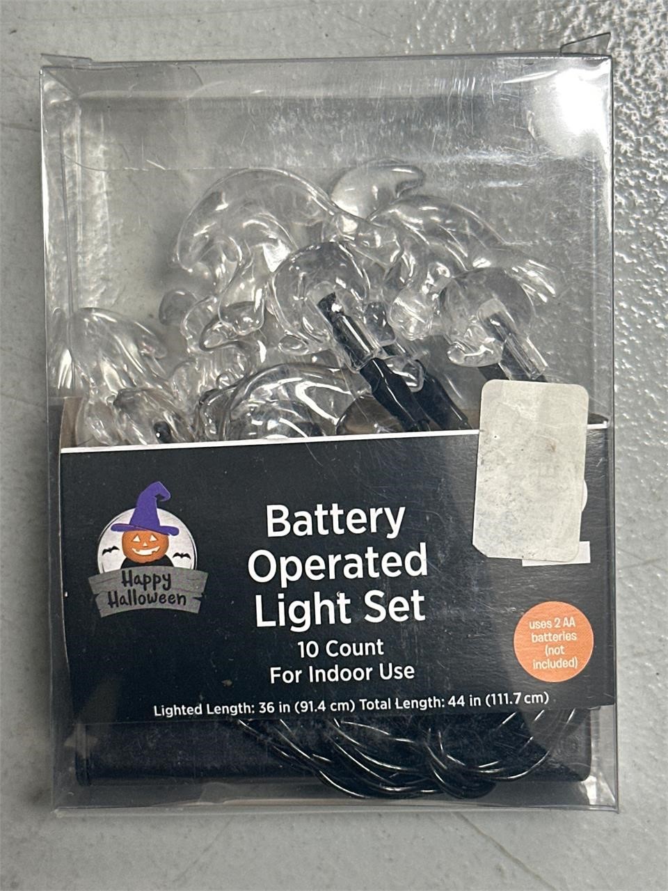 Battery operated light set