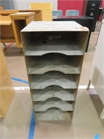 metal file shelf
