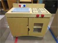 childs wooden kitchen sink/stove