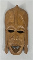 Vintage Wood Carved African Tribal Mask