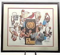 HAROLD BARNETT 1980 UofL NCAA CHAMP PRINT 151/3000