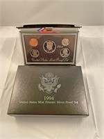 1994 United States mint premier silver proof set