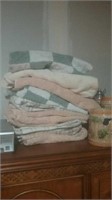 Stack of nice bath towels
