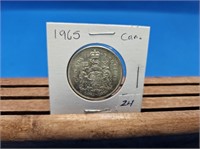 1965 UNCIRCULATED 50 CENT COIN