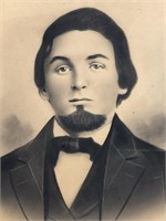 Antique Portrait, Studious Young Man