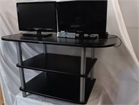 TV Stand W/ (2) Element Televisions