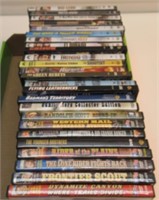 (25) DVDS IN CASES MOSTLY WESTERNS INC JOHN