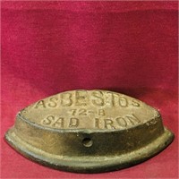 Antique Asbestos Sad Iron (Missing Handle)