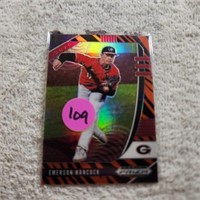 2020 Prizm Draft Tiger Stripe 67/99 Emerson Hancok