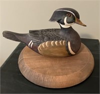 Hand Painted Decoy Duck