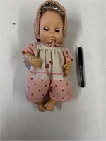 Vintage Baby Doll w/ curlers